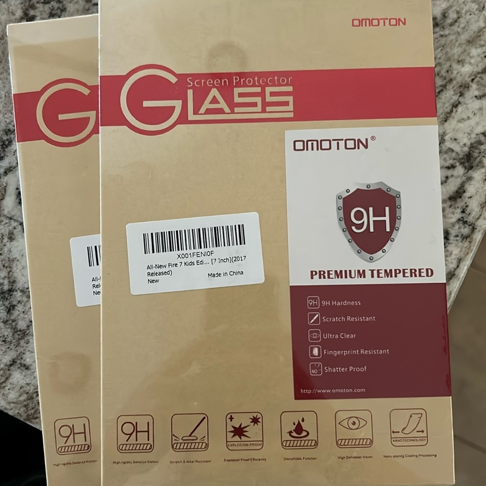 Amazon Fire glass protector 7inch NWT